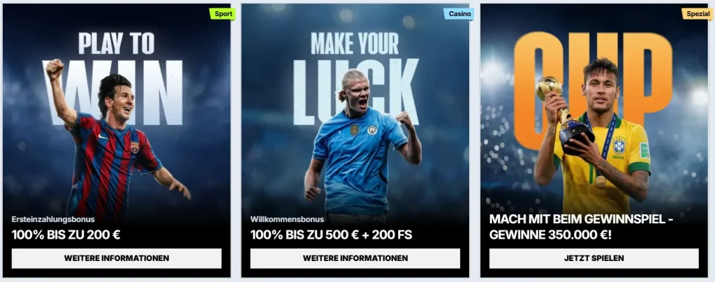 Zoccer Casino Bonusaktionen mit Sportbonus, Willkommensbonus und Gewinnspiel
